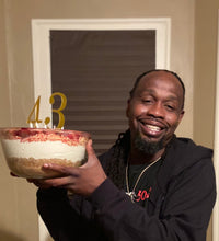 Load image into Gallery viewer, Strawberry Crunch Cheesecake Birthday Bowl
